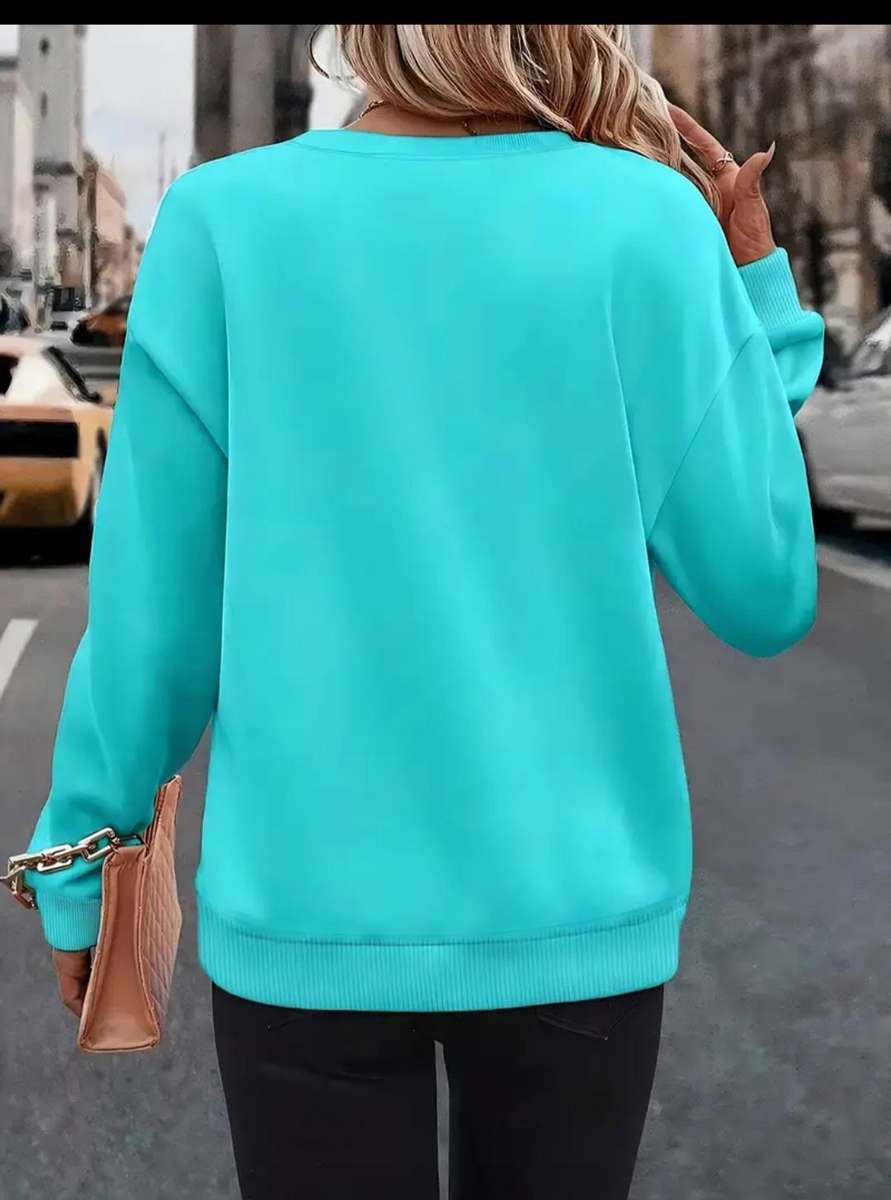 Printed sweater : Size: XL