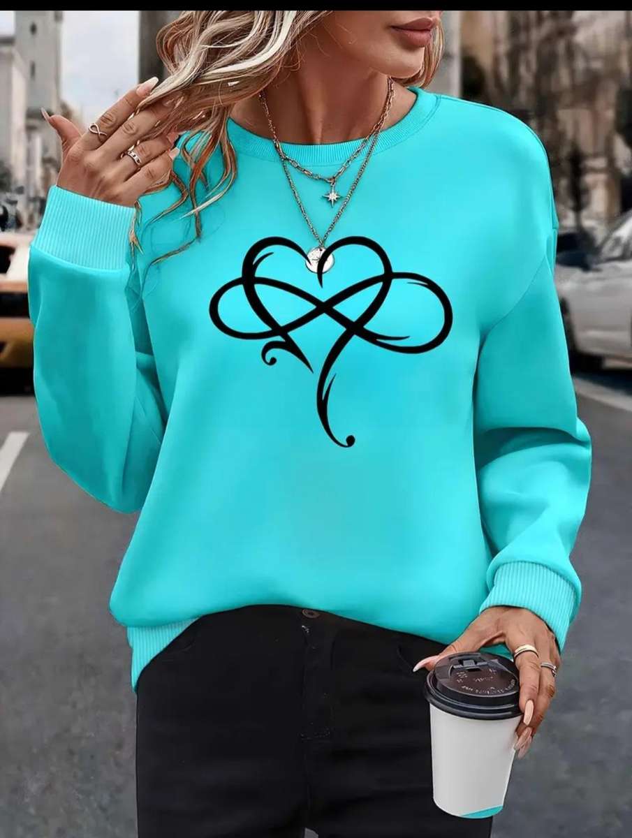 Printed sweater : Size: XL