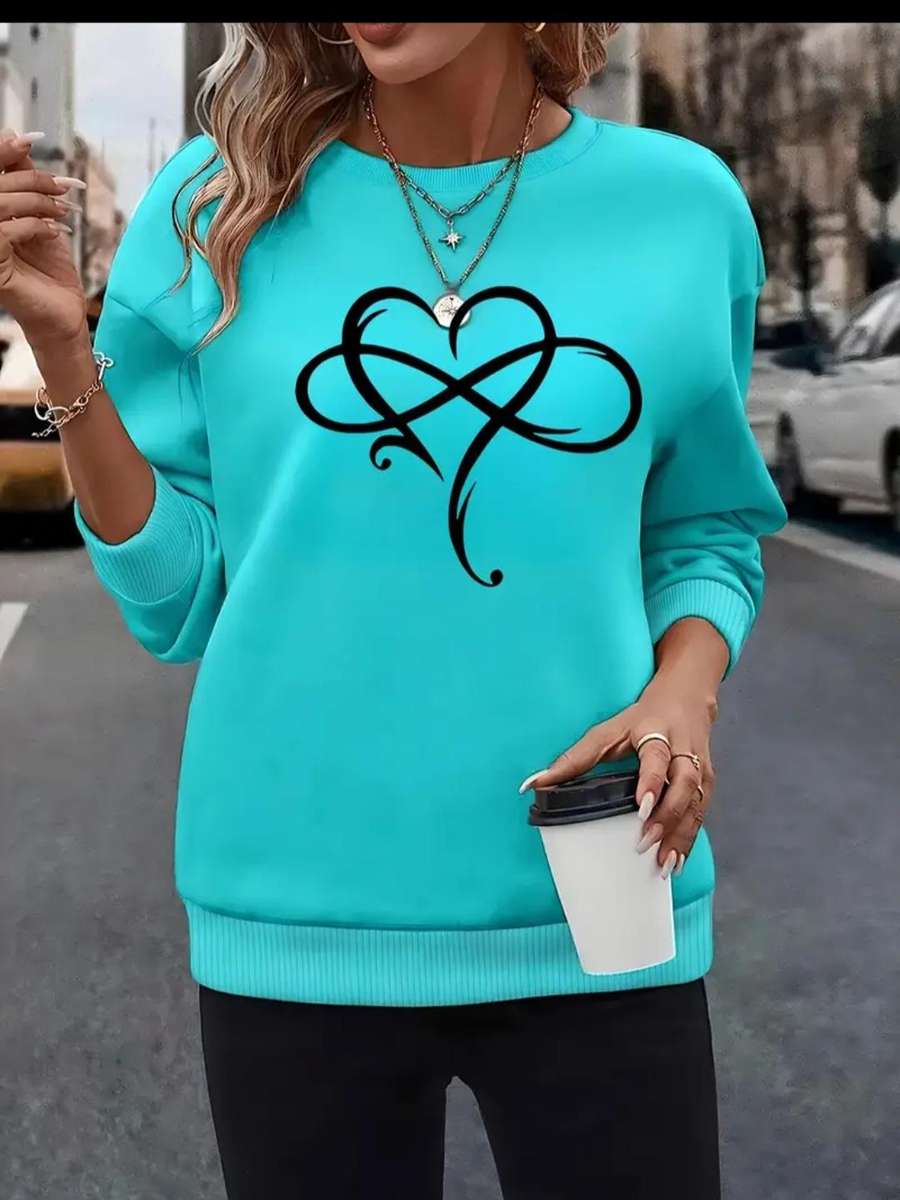 Printed sweater : Size: XL