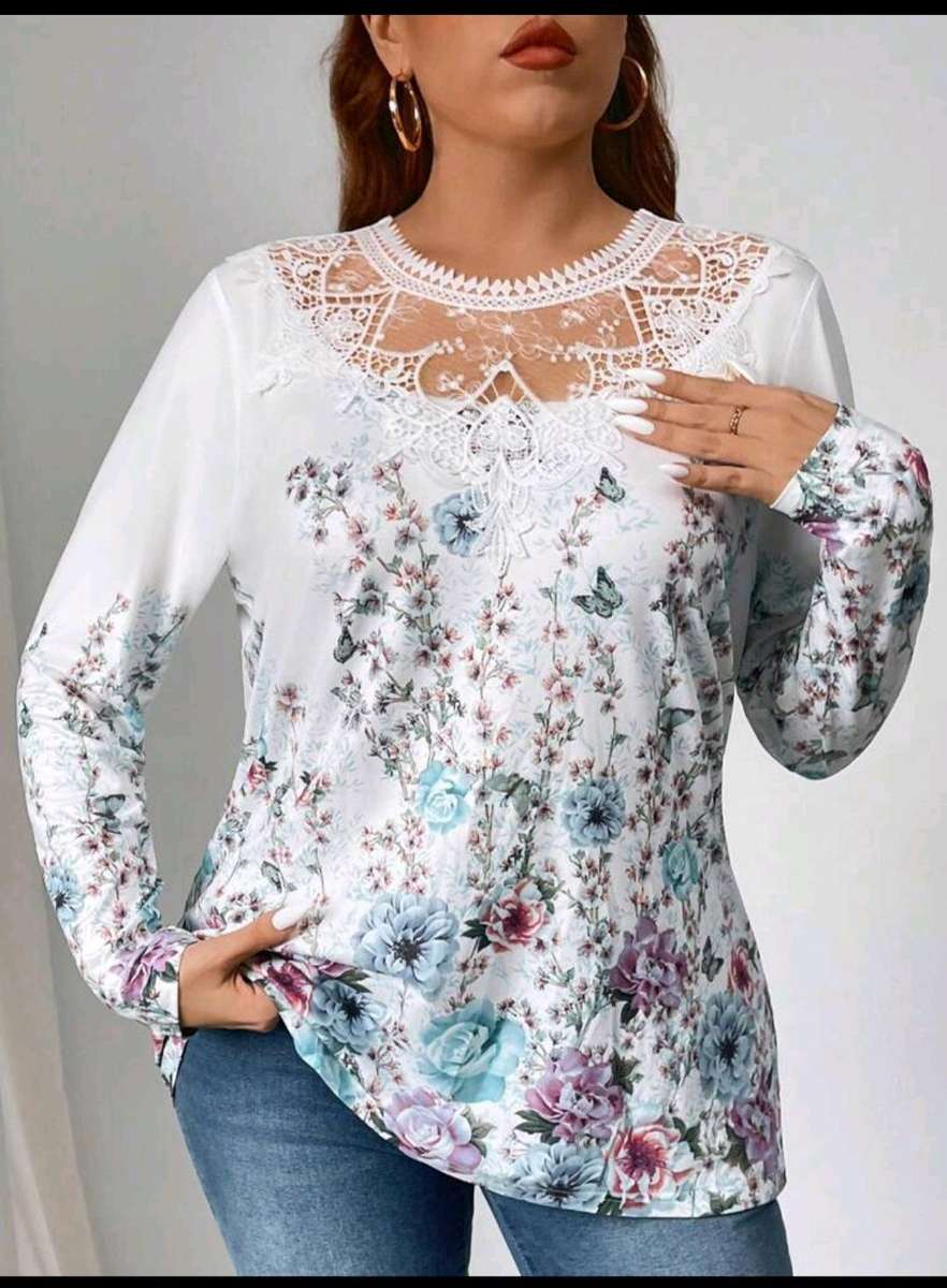 Long Sleeve Top:  4XL