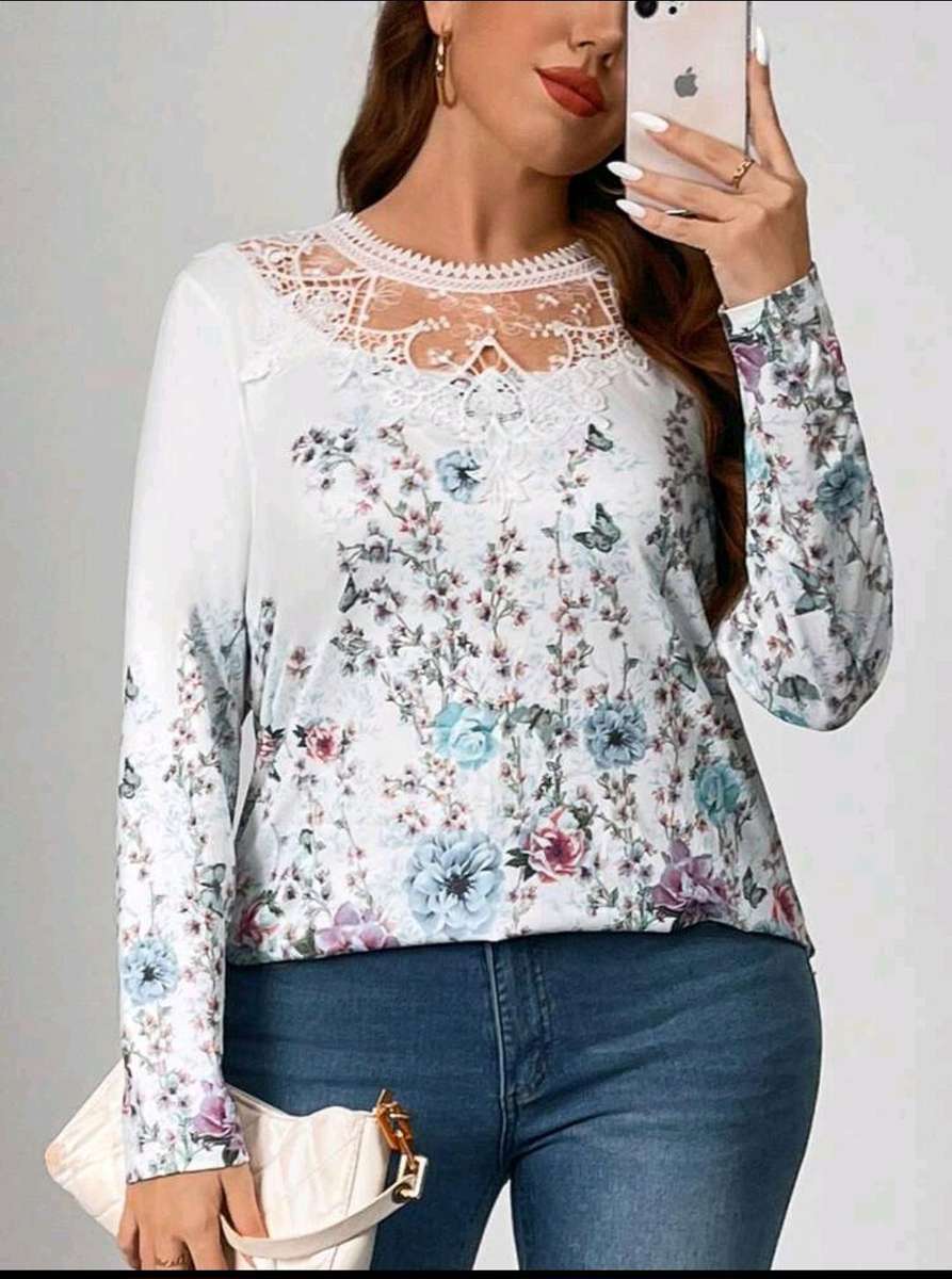 Long Sleeve Top:  4XL