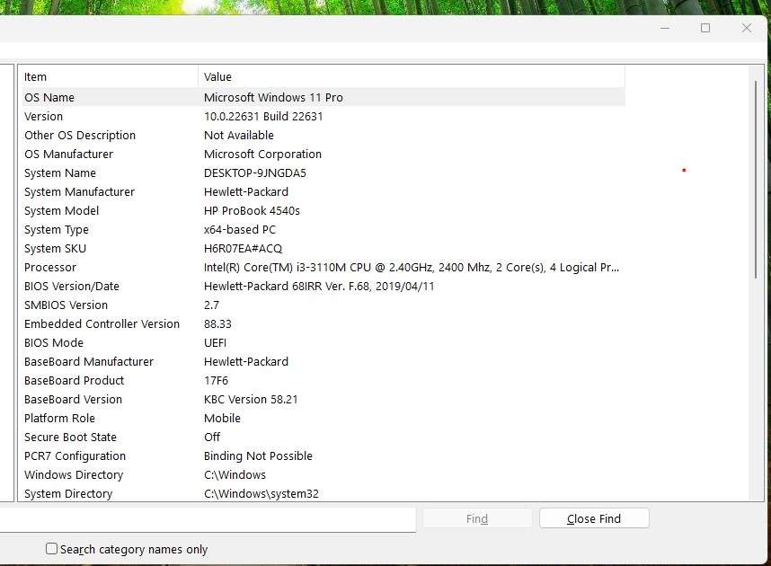 HP 4540s Laptop Excellent Condition