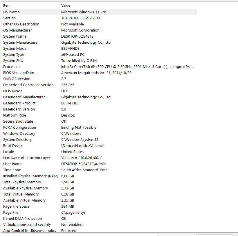 4th Gen Desktop Pc fof sale