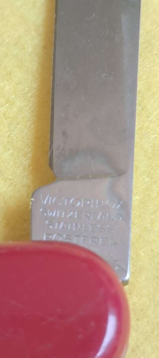 Victorinox Switzerland Stainless steel Pocketknife and  a Keyring knife