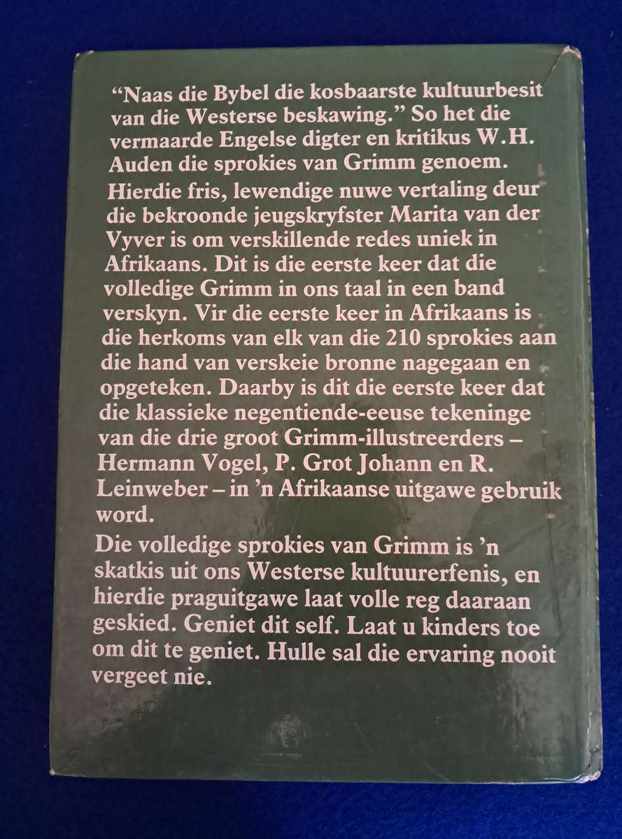 Die Volledige Sprokies van GRIMM - Marita van der Vyver