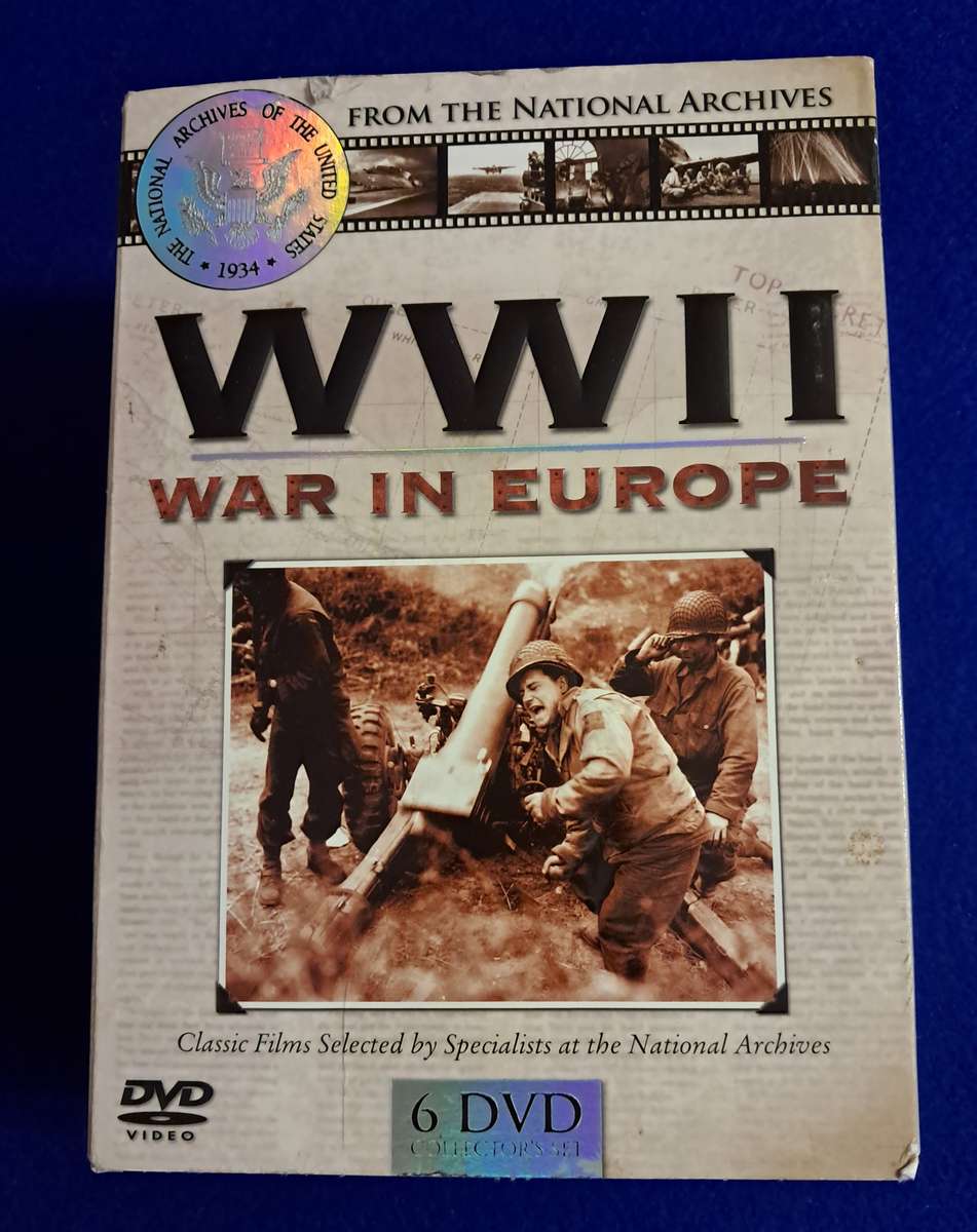 WWII War in Europe DVD set