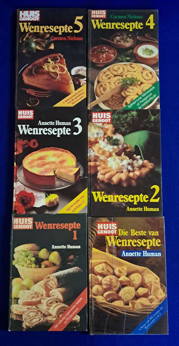Wenresepte 1 tot 5 en die Beste van Wenresepte