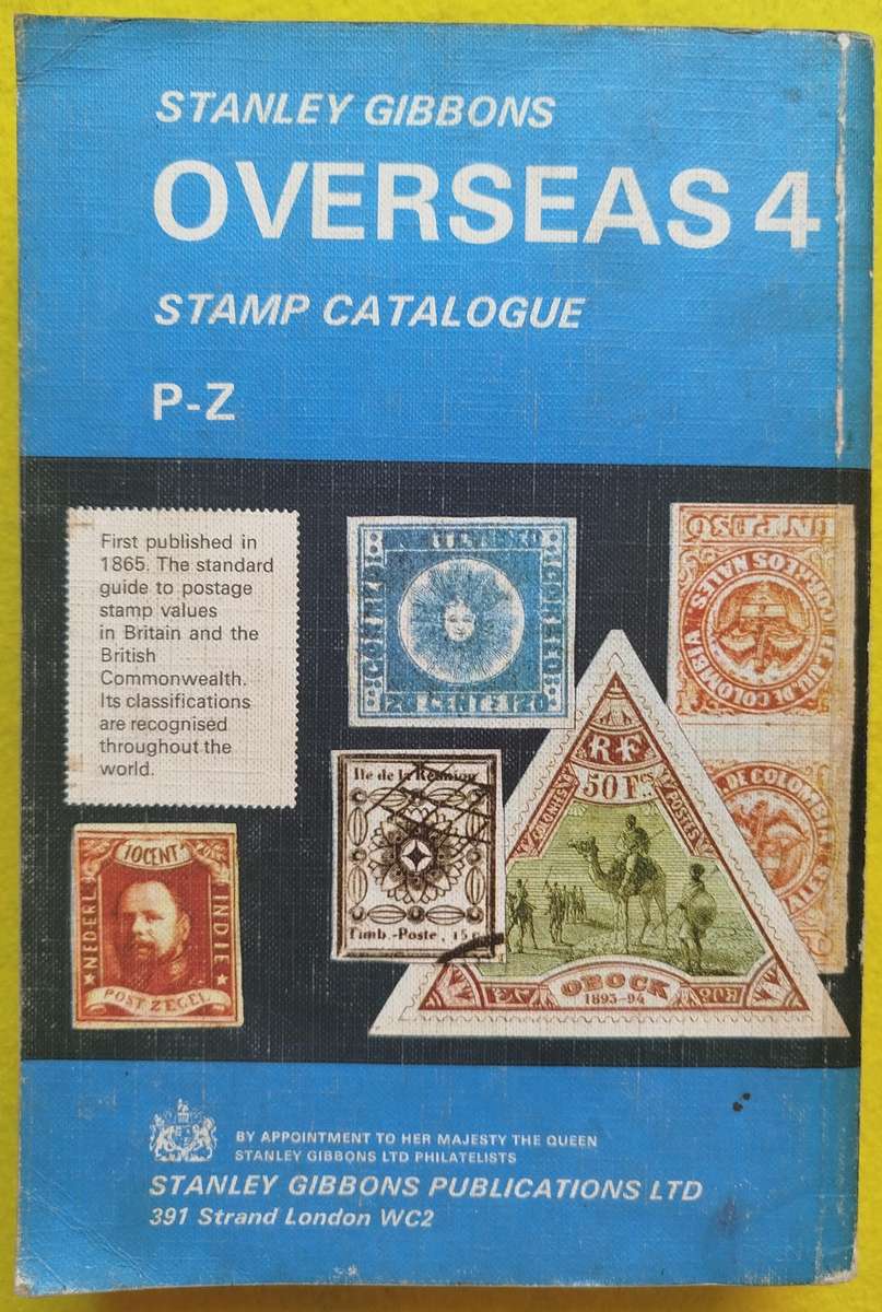 Overseas 4 Stamp Catalogue - Stanley Gibbons