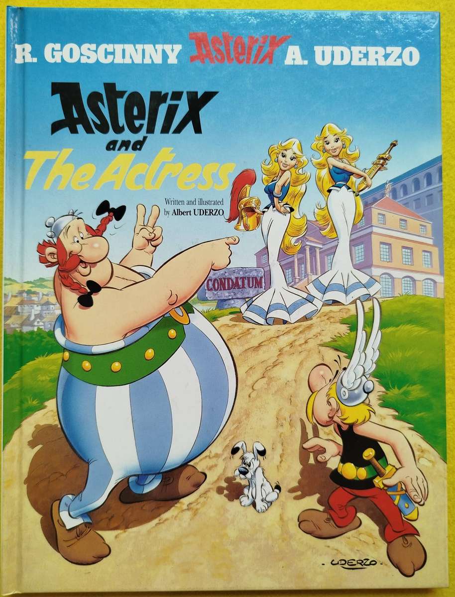 Asterix and the Actress - Albert Uderzo - like new