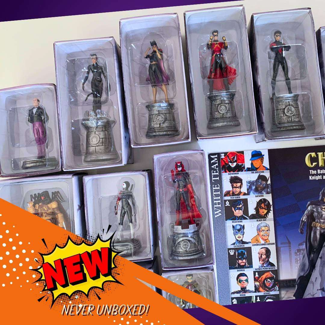 Eaglemoss DC Comics Chess Collection - Batman Series (Issues 1 - 32) NEW!