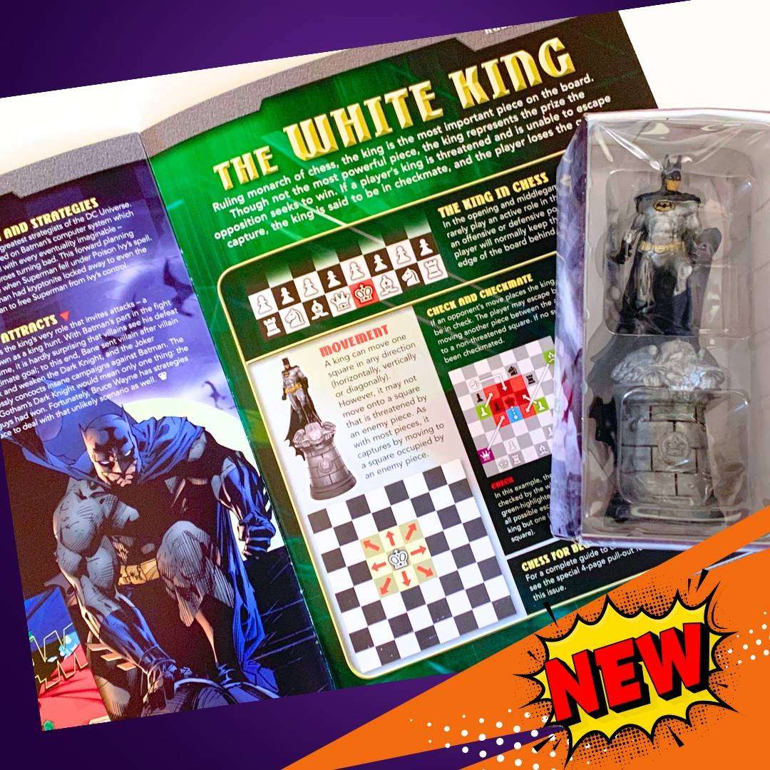 Eaglemoss DC Comics Chess Collection - Batman Series (Issues 1 - 32) NEW!