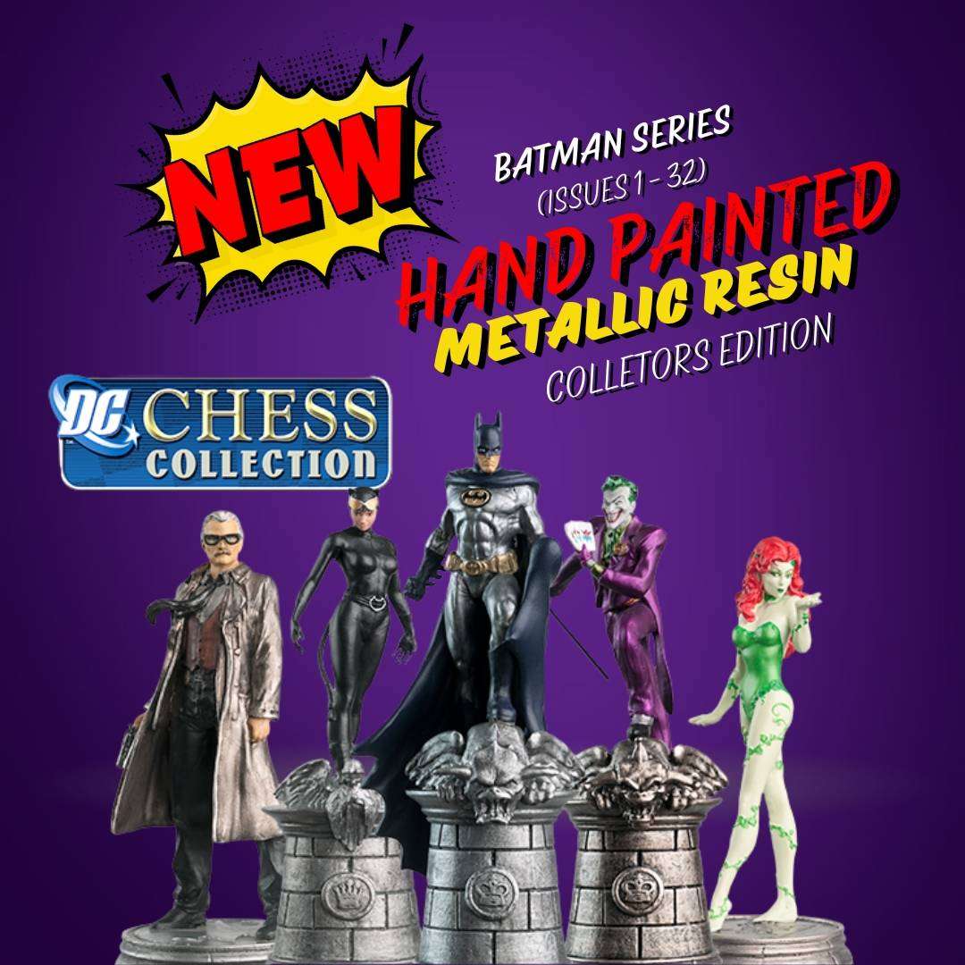 Eaglemoss DC Comics Chess Collection - Batman Series (Issues 1 - 32) NEW!