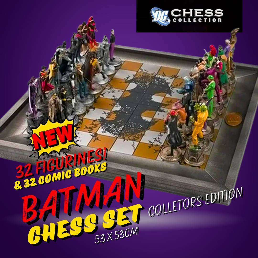 Eaglemoss DC Comics Chess Collection - Batman Series (Issues 1 - 32) NEW!