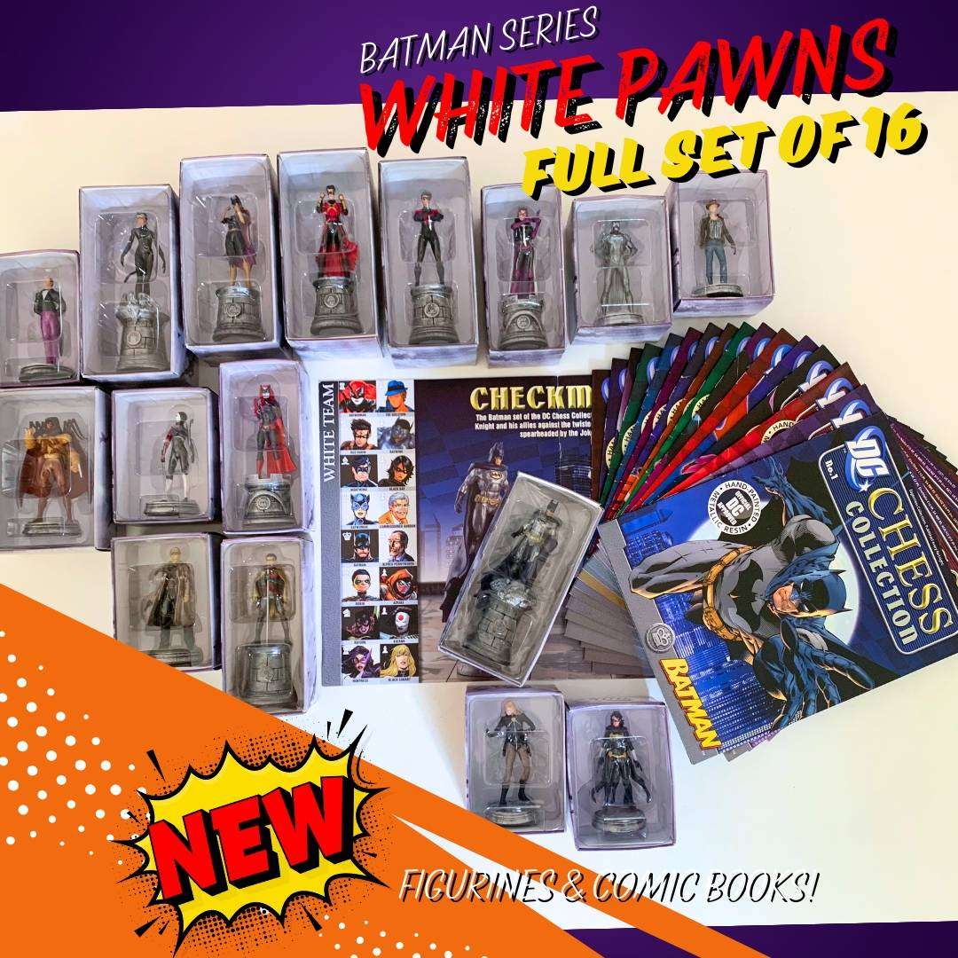 Eaglemoss DC Comics Chess Collection - Batman Series (Issues 1 - 32) NEW!