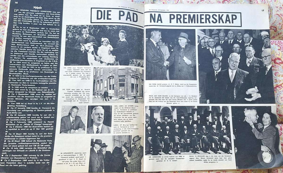 HUISGENOOT 30 September 1966 Dr Verwoerd se Lewe en Werk