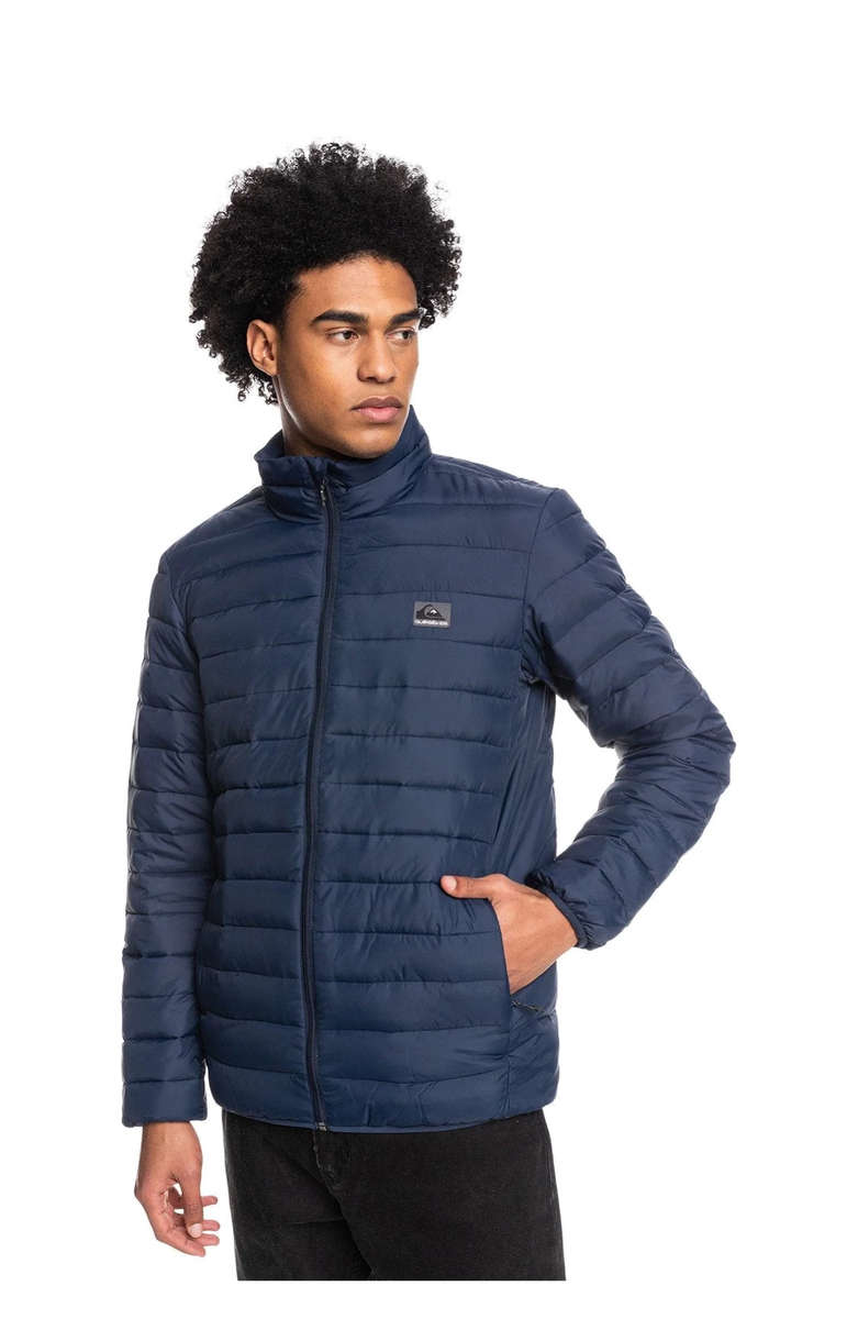 Quiksilver Men`s Scaly Puff Jacket - Navy - Medium