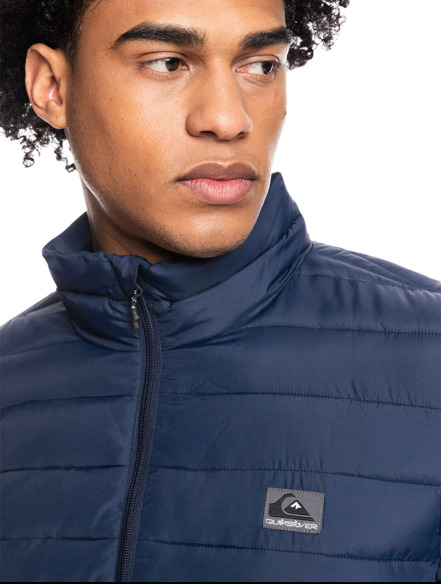 Quiksilver Men`s Scaly Puff Jacket - Navy - Medium