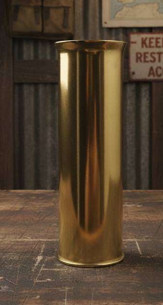 Military Brass Cannon Shells 1937 WW2 used for a decorative item