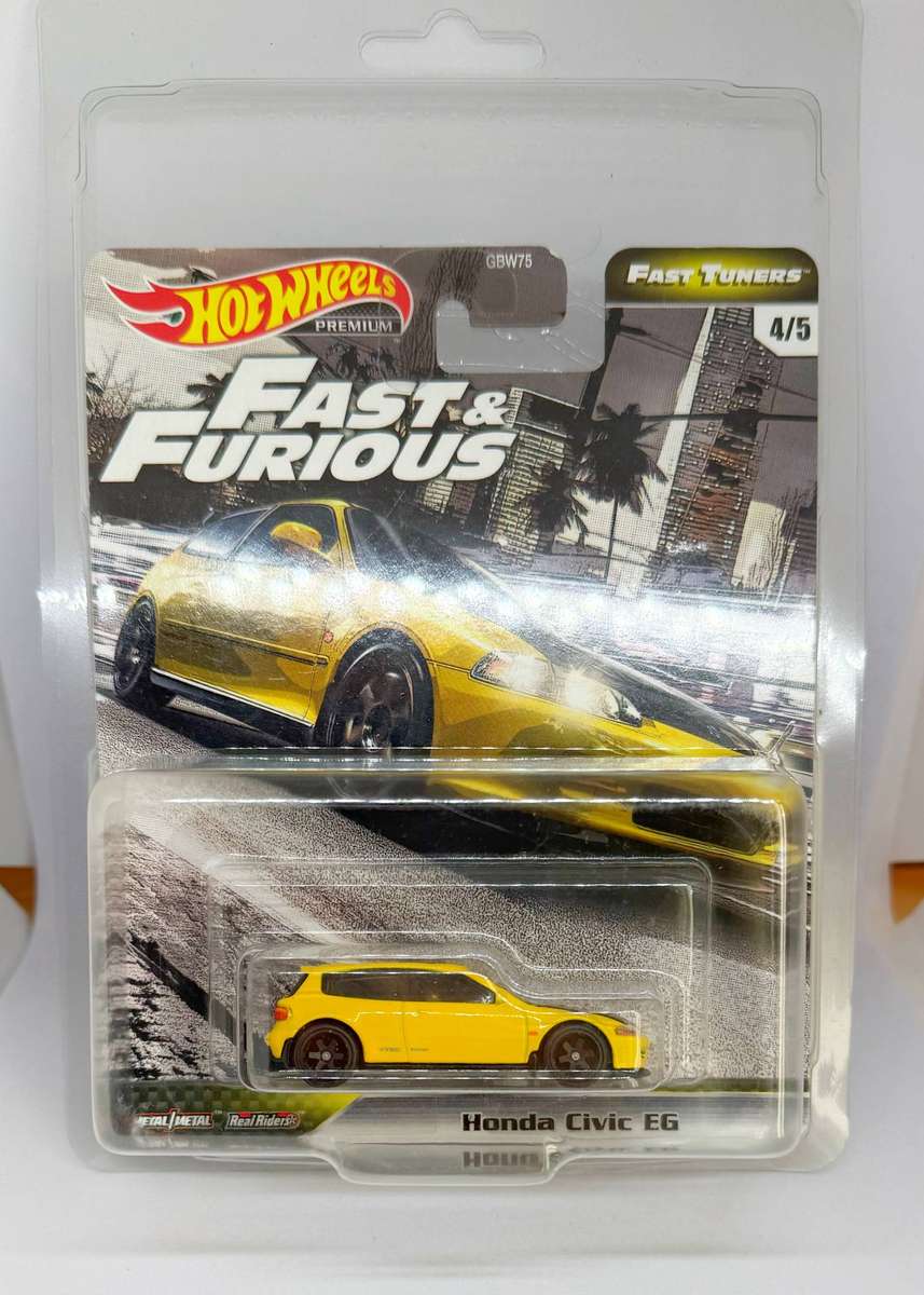 Hot Wheels Premium Fast Tuners Honda Civic EG
