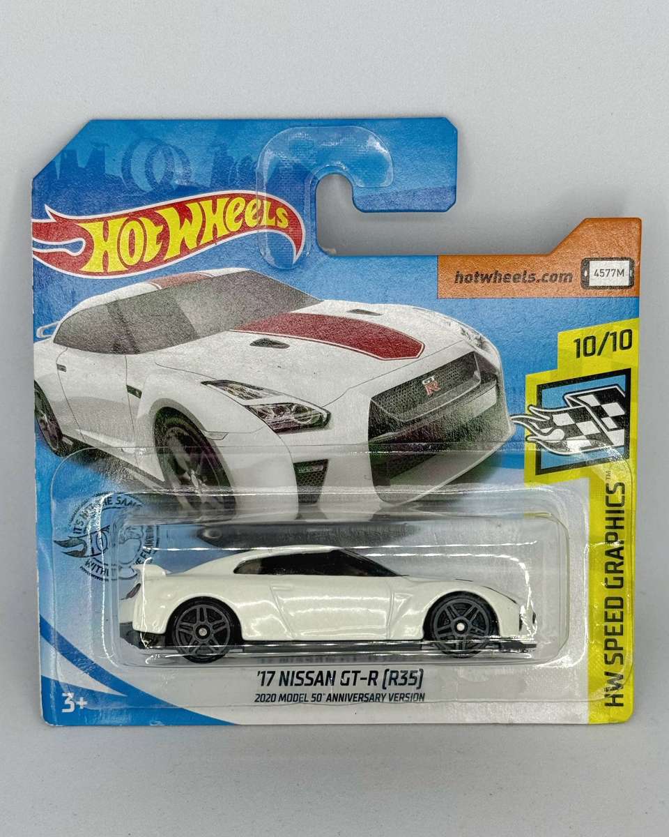 Hot Wheels '17 Nissan GT-R (R35) 2020 Model 50th Anniversary Version