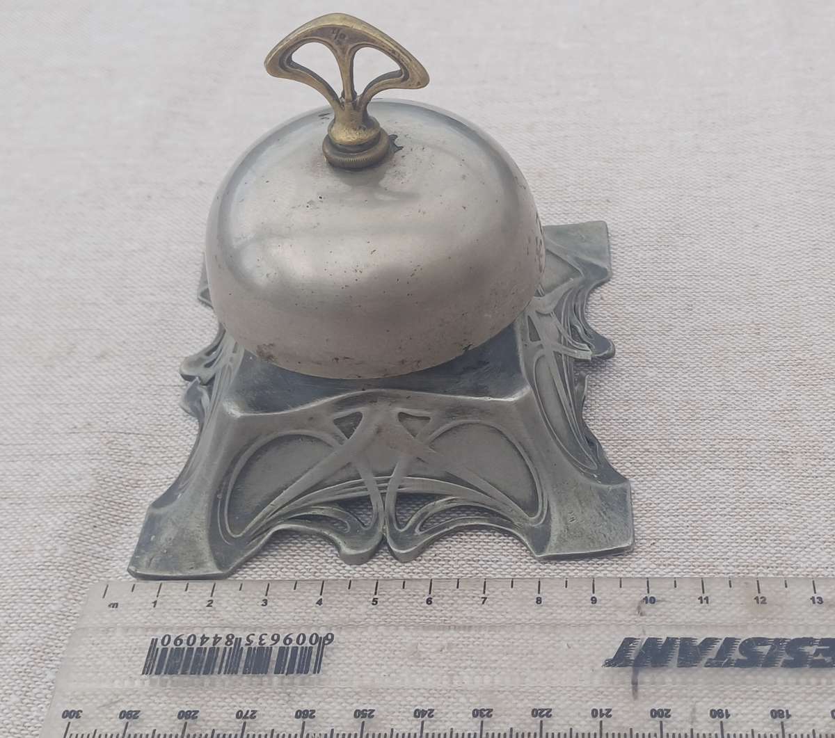 Vintage Metal Desk Service Bell