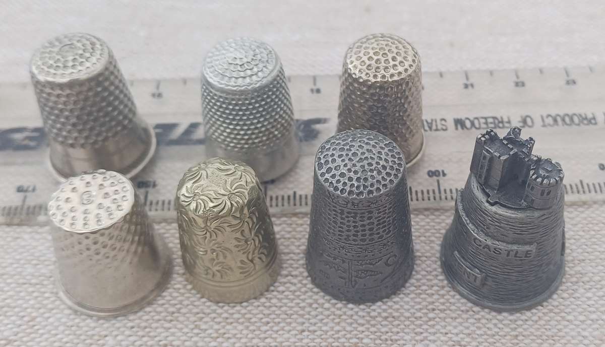 7 Metal thimbles
