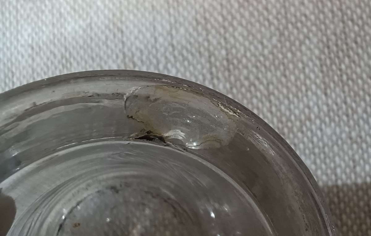 Vintage Double Square Brass Inkstand Inkwell 1930's