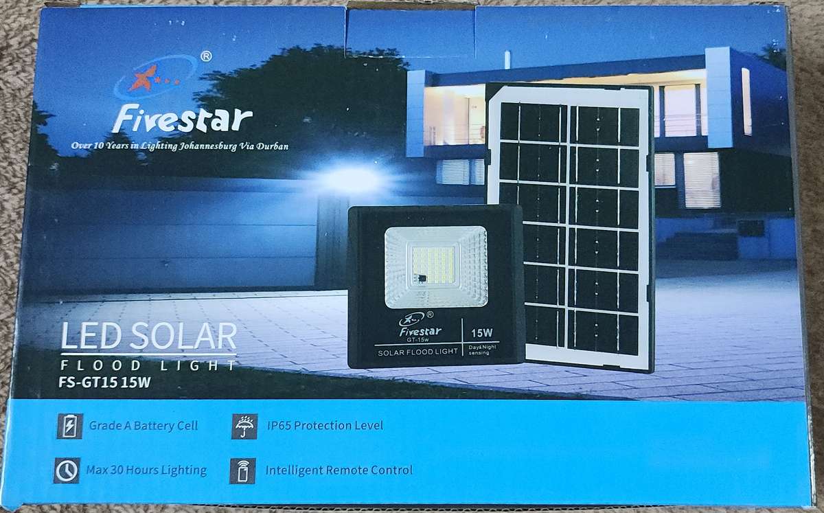 fivestar 15 Solar Light