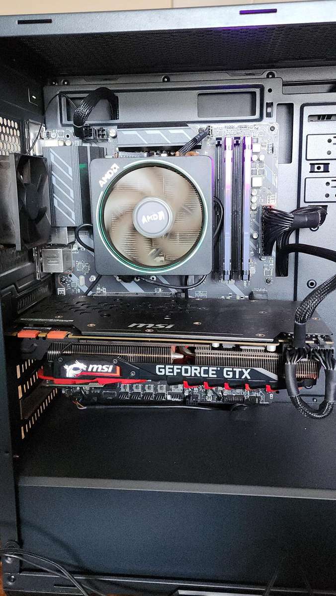 MSI X570-A PRO with Ryzen 7 2700X 16GB ram and GTX1080TI Gaming PC