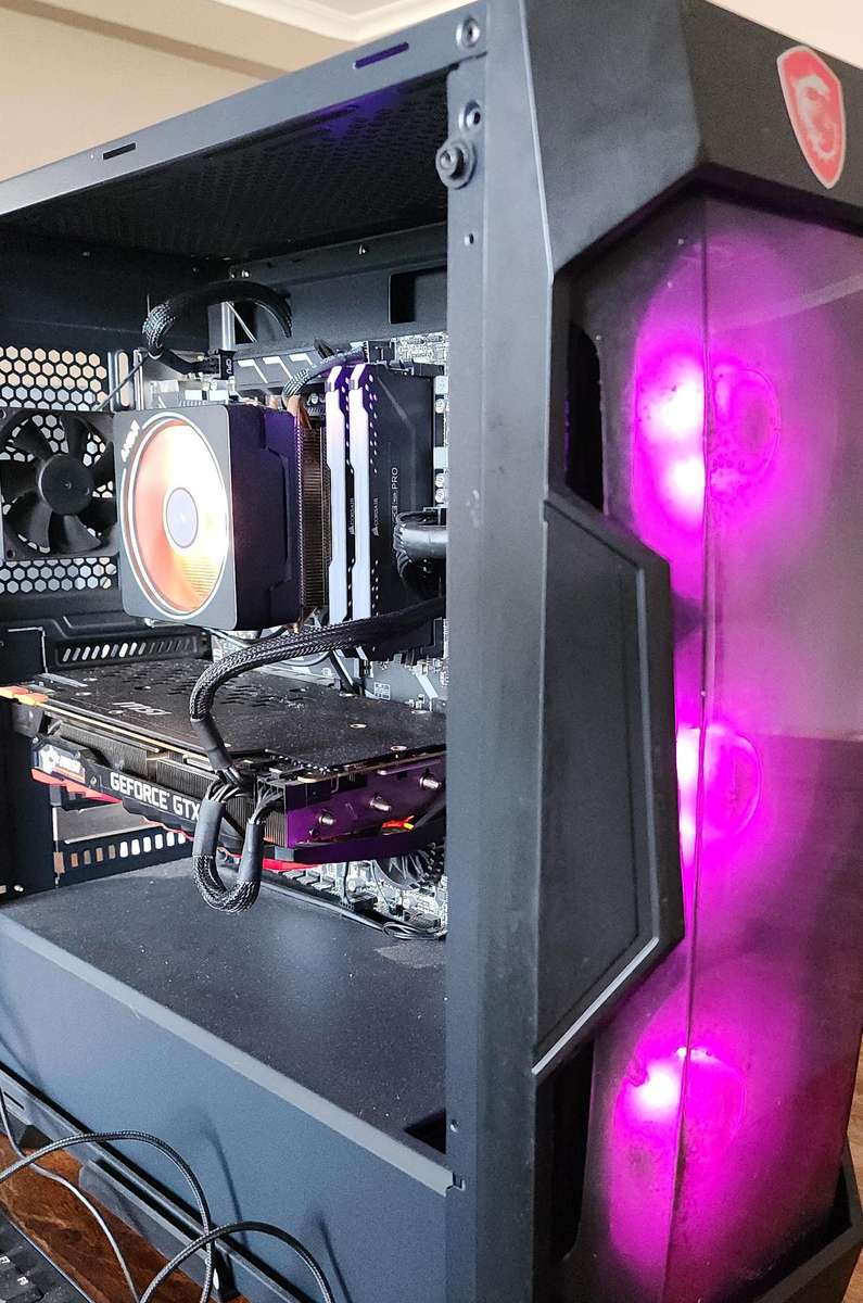 MSI X570-A PRO with Ryzen 7 2700X 16GB ram and GTX1080TI Gaming PC