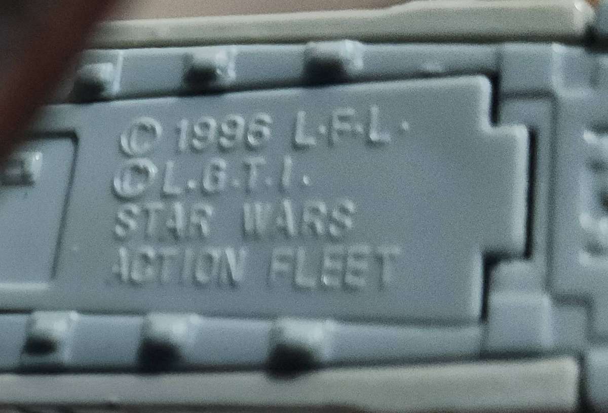 Vintage Galoob Micro Machines 1996 Star Wars Action Fleet Slave I Boba Fett Ship