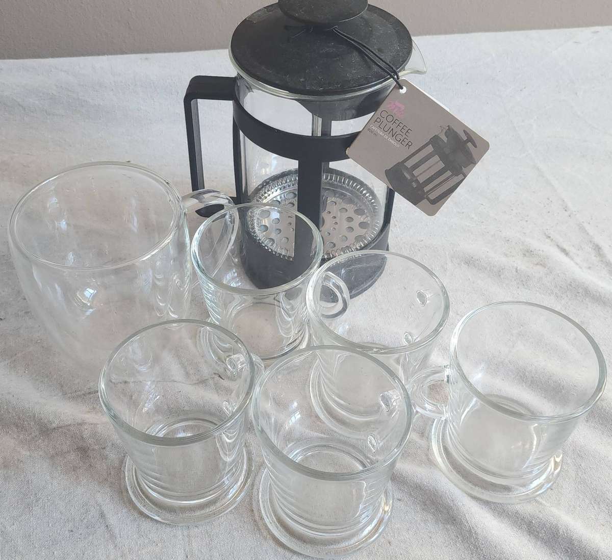 coffee brew and cup set