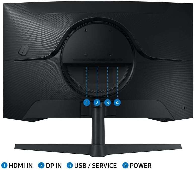 Samsung Odyssey G55C QHD Gaming Monitor, 27-Inch Size 165Hz