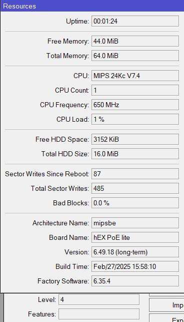 MikroTik hEX PoE Lite 5 Port Ethernet 4 PoE Router | RB750UPr2
