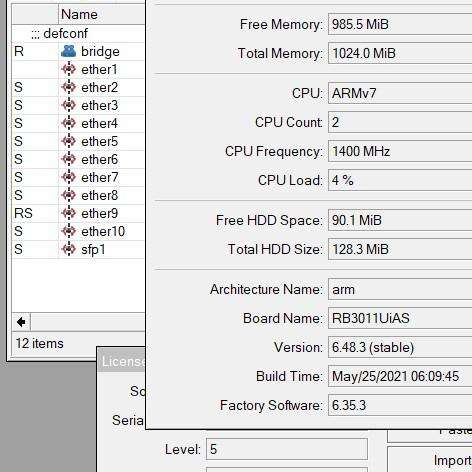 Mikrotik RB3011UIAS-RM Wired Router - Gigabit Ethernet Black