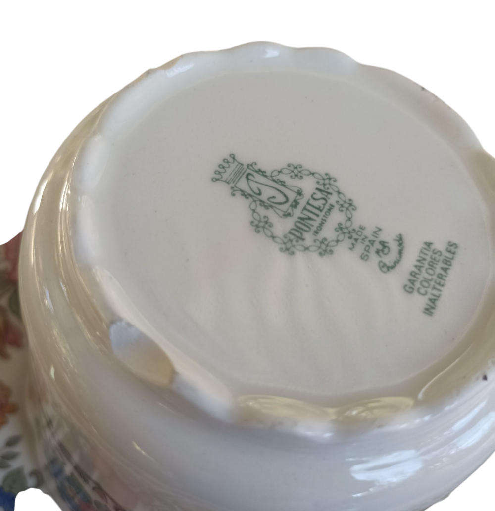 41 Piece Pontesa Ironstone Coffee Set Made in Spain - Dishwasher friendly