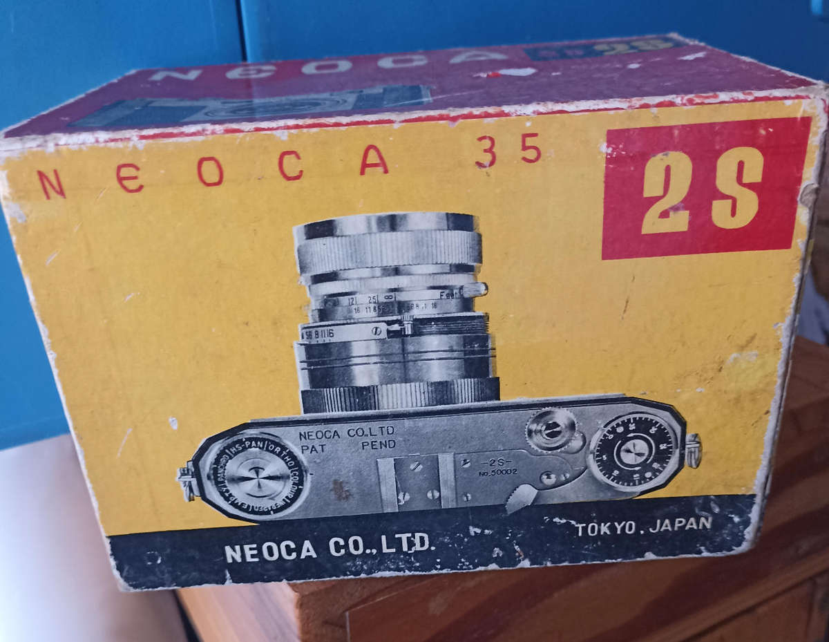 1950's Neoca 2S, 35 mm film camera in Original box which is a rare a find