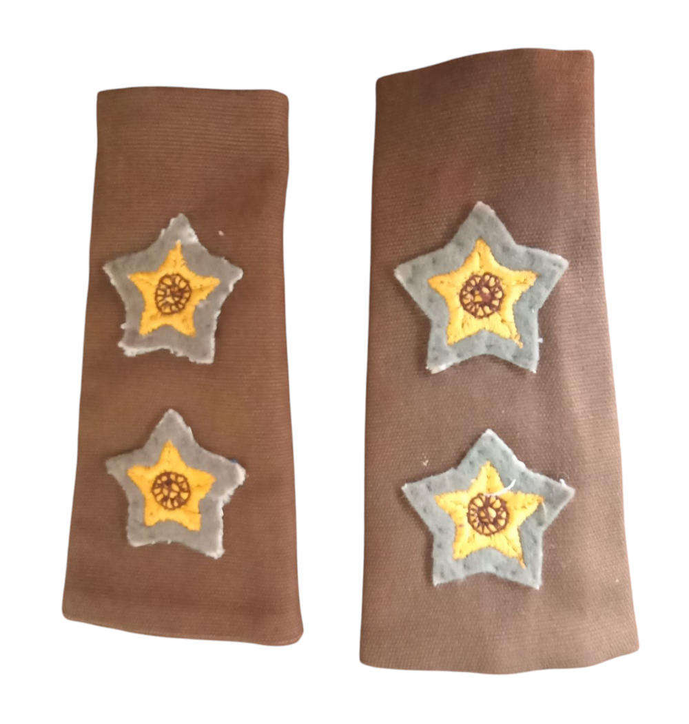 Pair of Shoulder field rank epaulettes