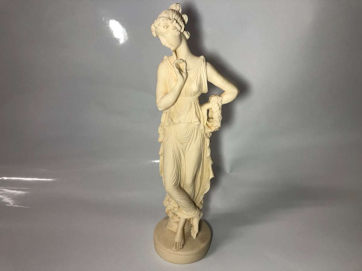 LOVELY VINTAGE RESIN STATUETTE  - 33CM- NEAR PERFECT CONDITION
