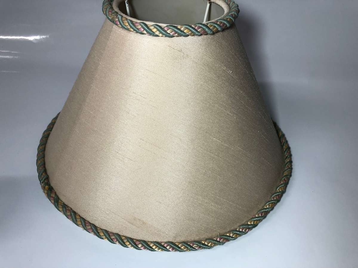 PAIR OF VINTAGE METAL AND ONYX LAMPS