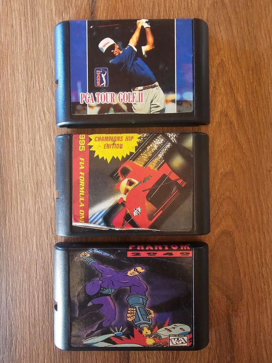 Lot of Sega Mega Drive reproduction games