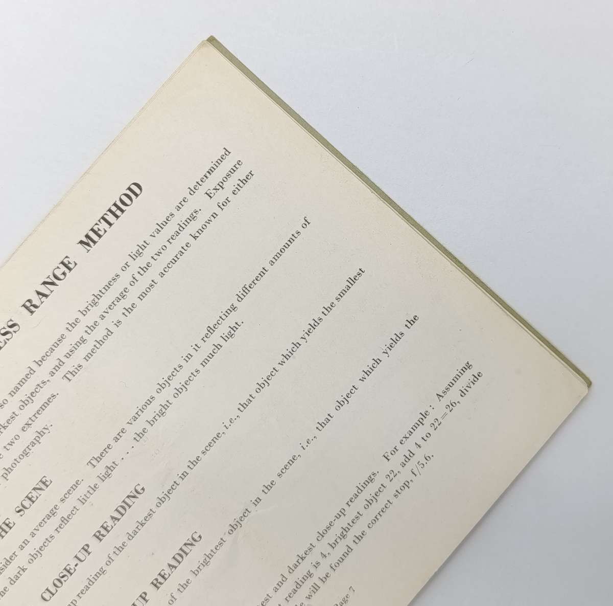 Instruction Book for the Model 574/720 Weston Master cine exposure meter