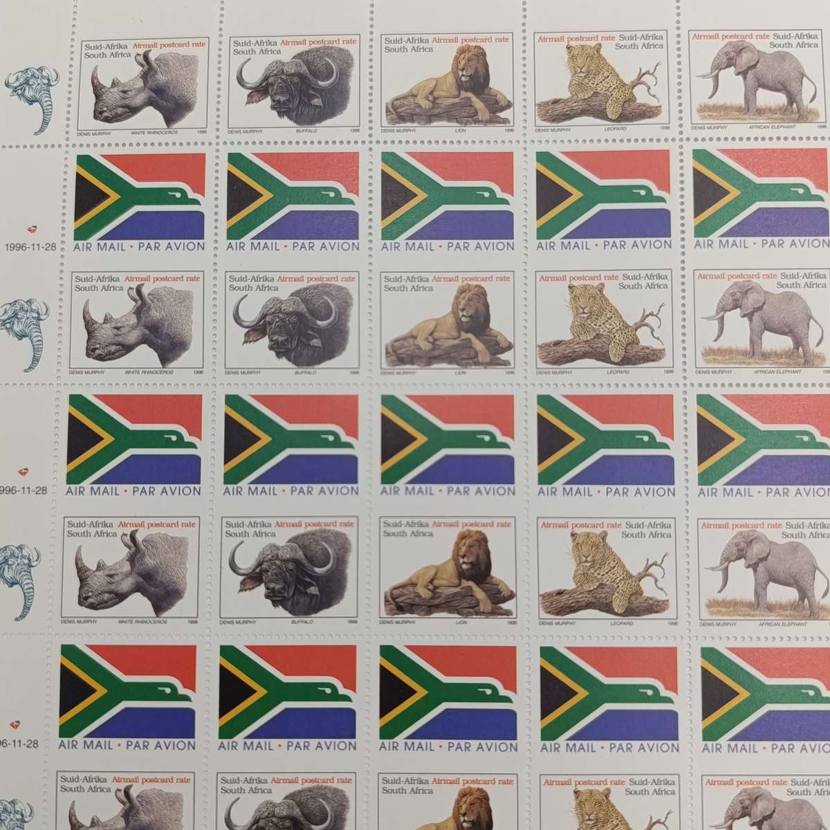 SWA  SACC 371-374  Set of full sheets mint  reprints
