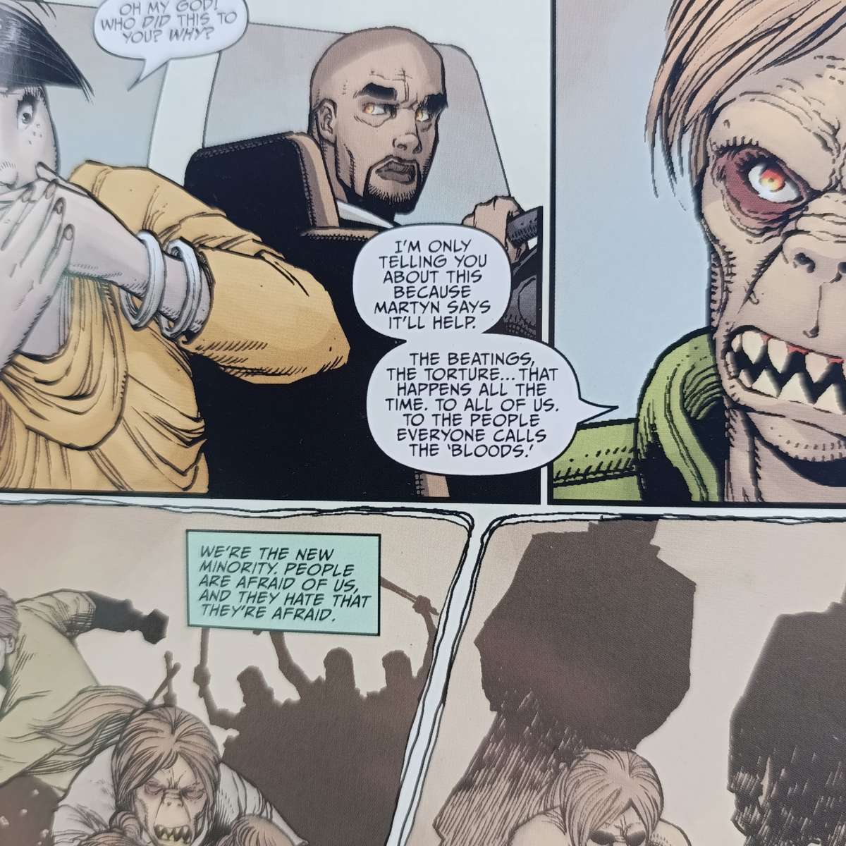 V-Wars Crimson Queen graphic novel by Jonathan Maberry