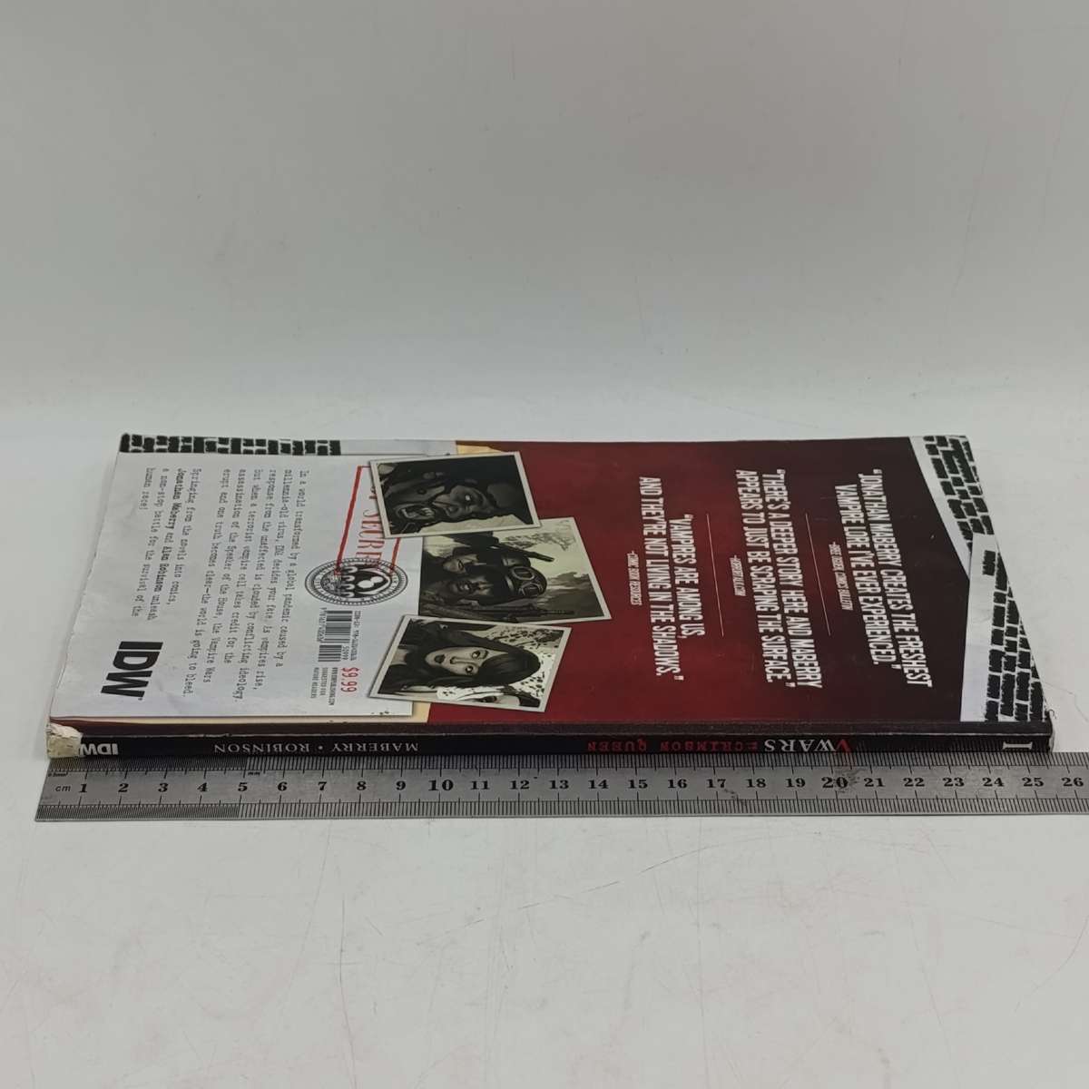 V-Wars Crimson Queen graphic novel by Jonathan Maberry