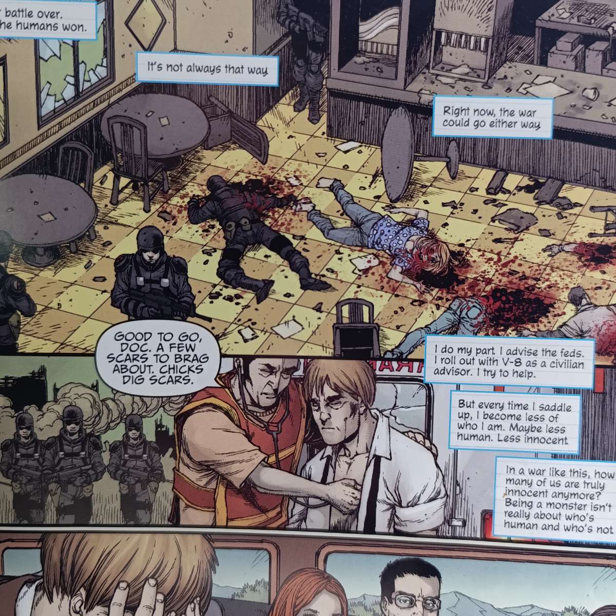 V-Wars Crimson Queen graphic novel by Jonathan Maberry