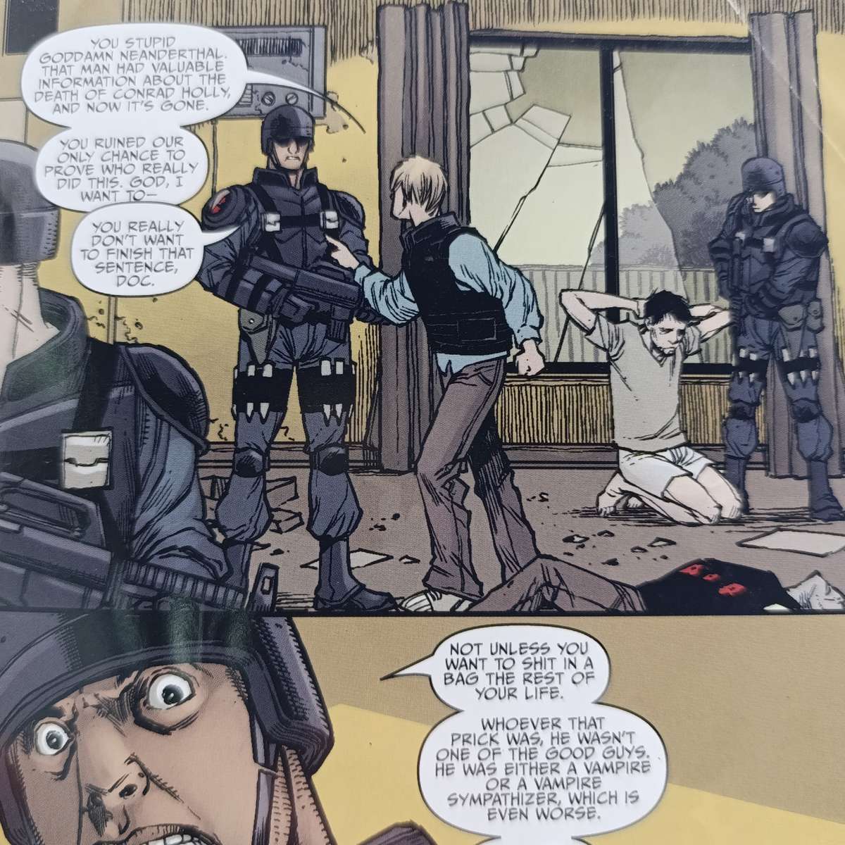 V-Wars Crimson Queen graphic novel by Jonathan Maberry