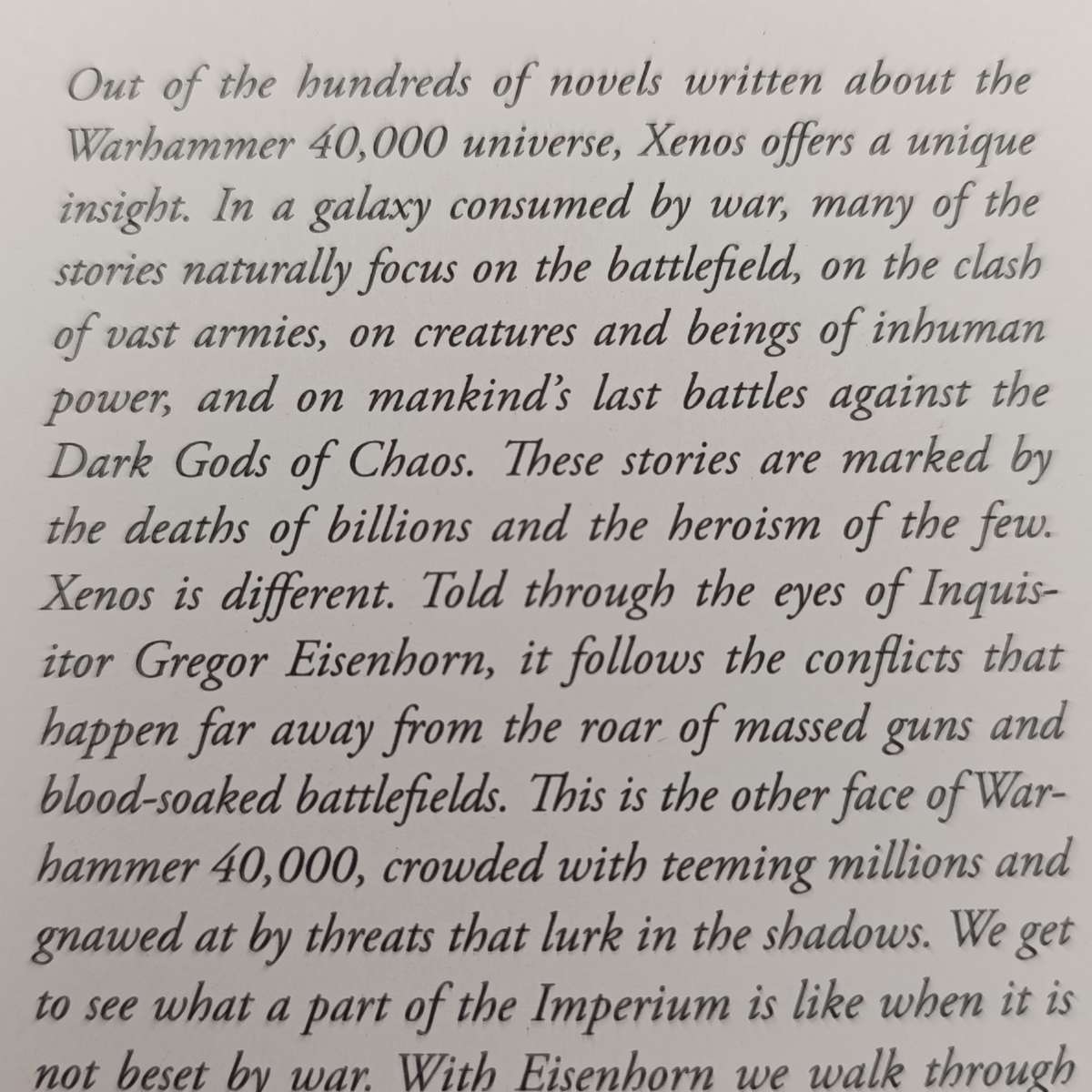 Warhammer #69 Xenos Dan Abnett