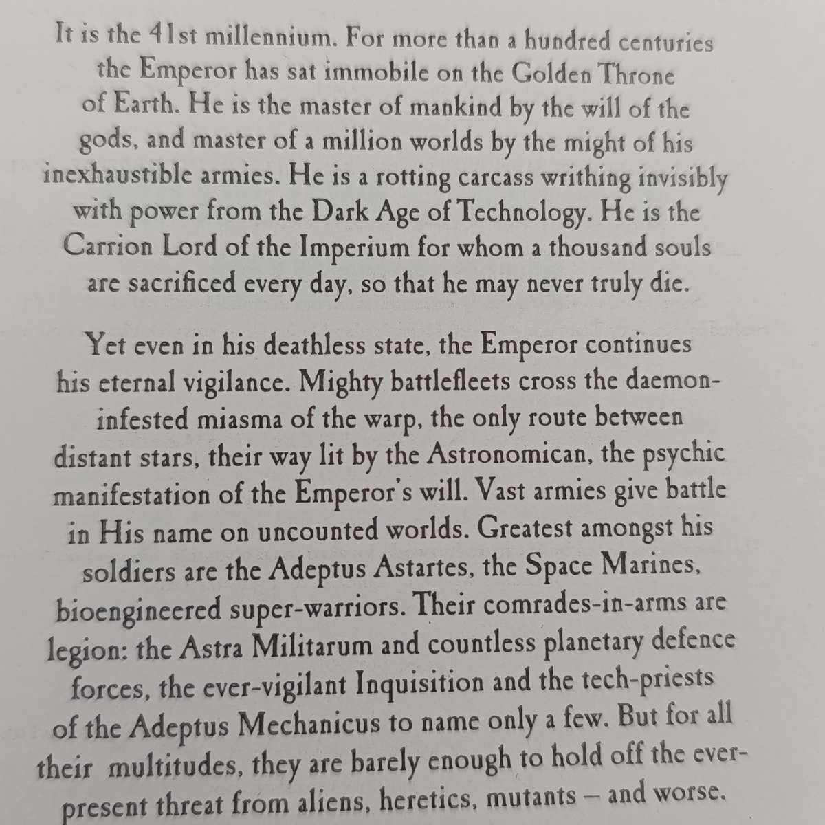 Warhammer #61 Architect of fate