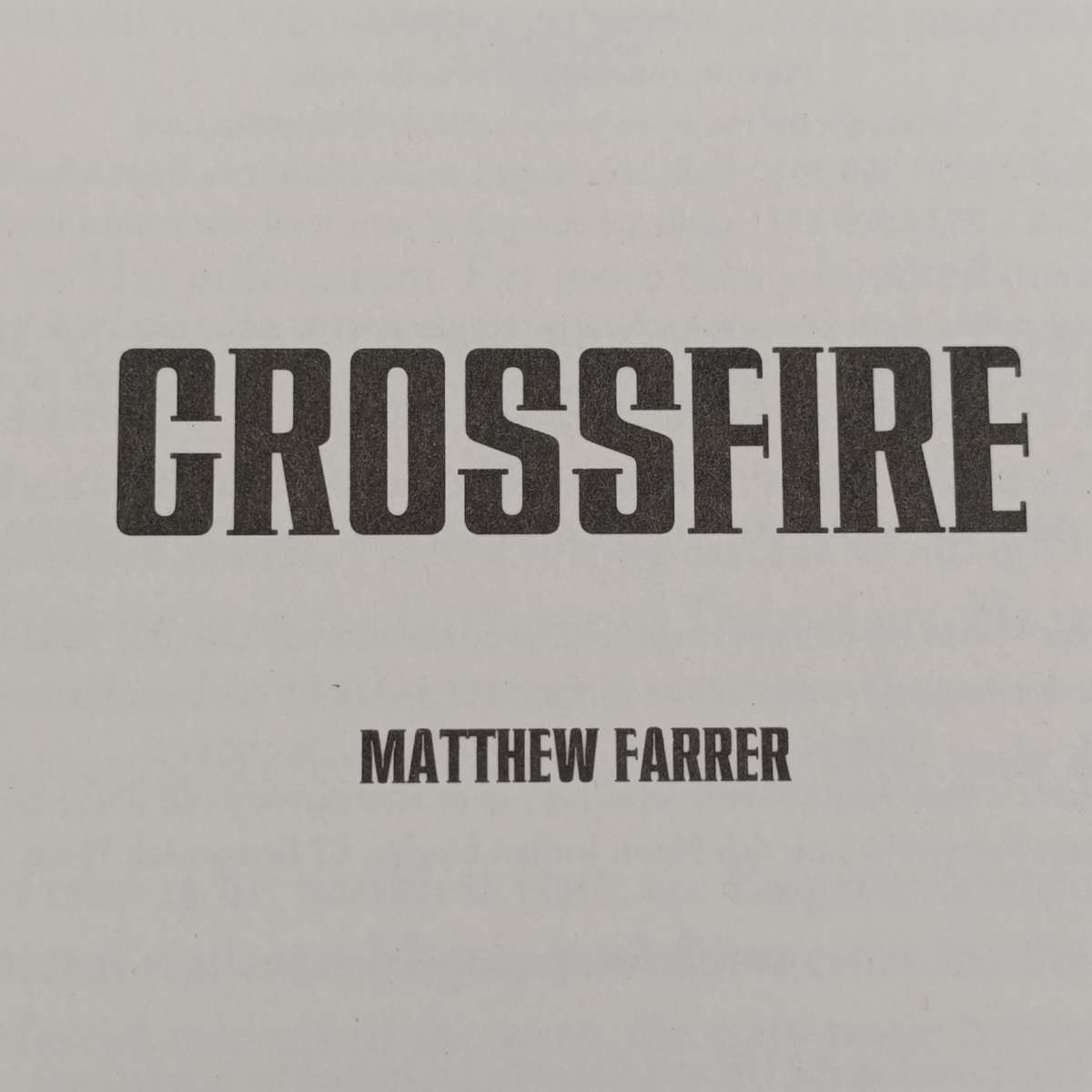 Warhammer #78 Crossfire by Matthew Farrer